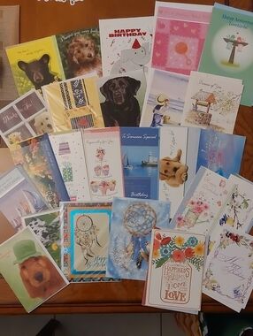 Assorted Greeting Card Pack – Over 70 Cards! Colorful Floral & Animal Designs